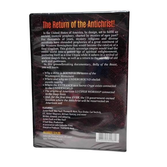 Belly of the Beast DVD Antichrists Resurrection Return Prophecy Mystery Religion - Picture 2 of 7